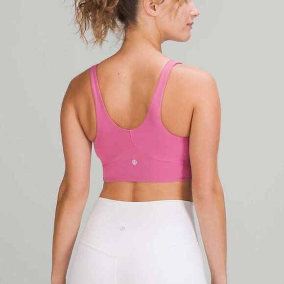 Lululemon Nulu Front-Darting Yoga Bra *Light Support, B/C Cup Pink Blossom - Picture 5 of 5